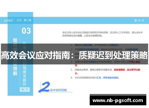 高效会议应对指南：质疑迟到处理策略